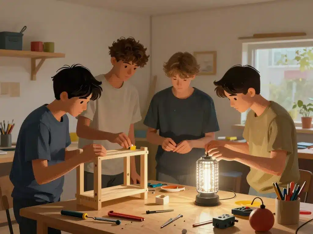 Bricolage ado atelier bois électronique