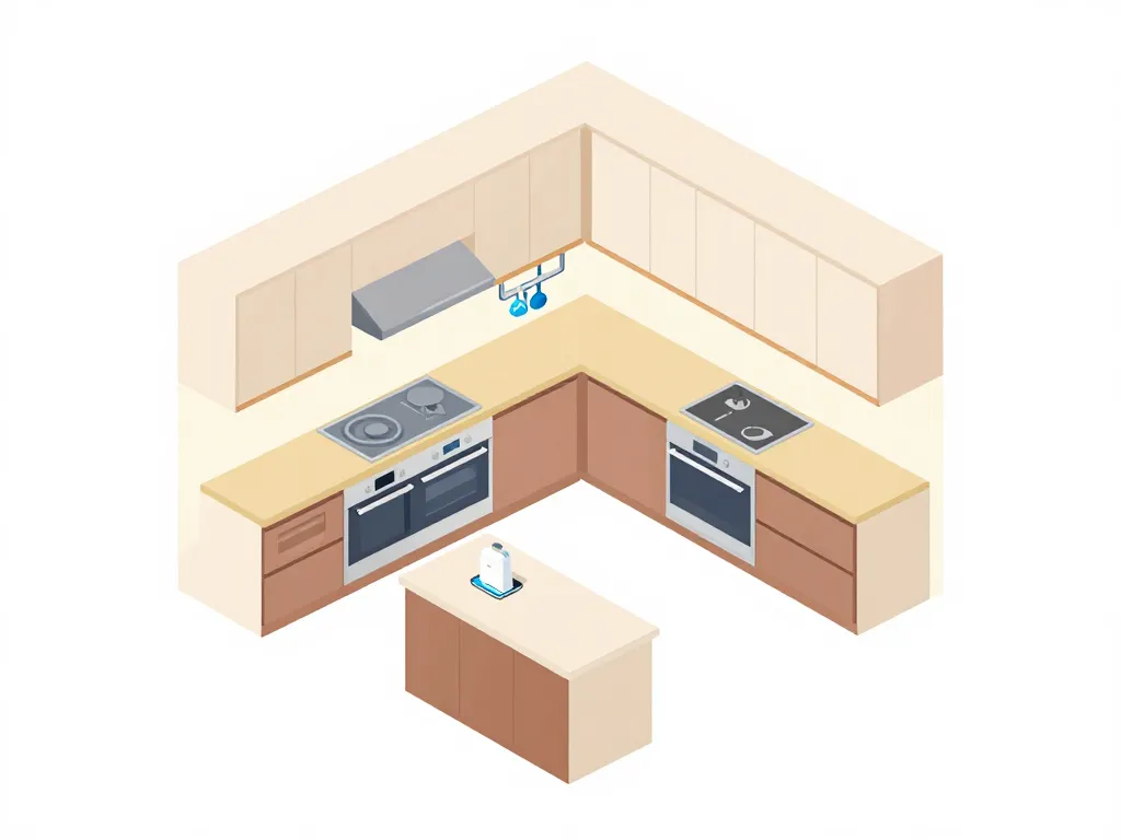 devis pour une cuisine schéma composants détaillés