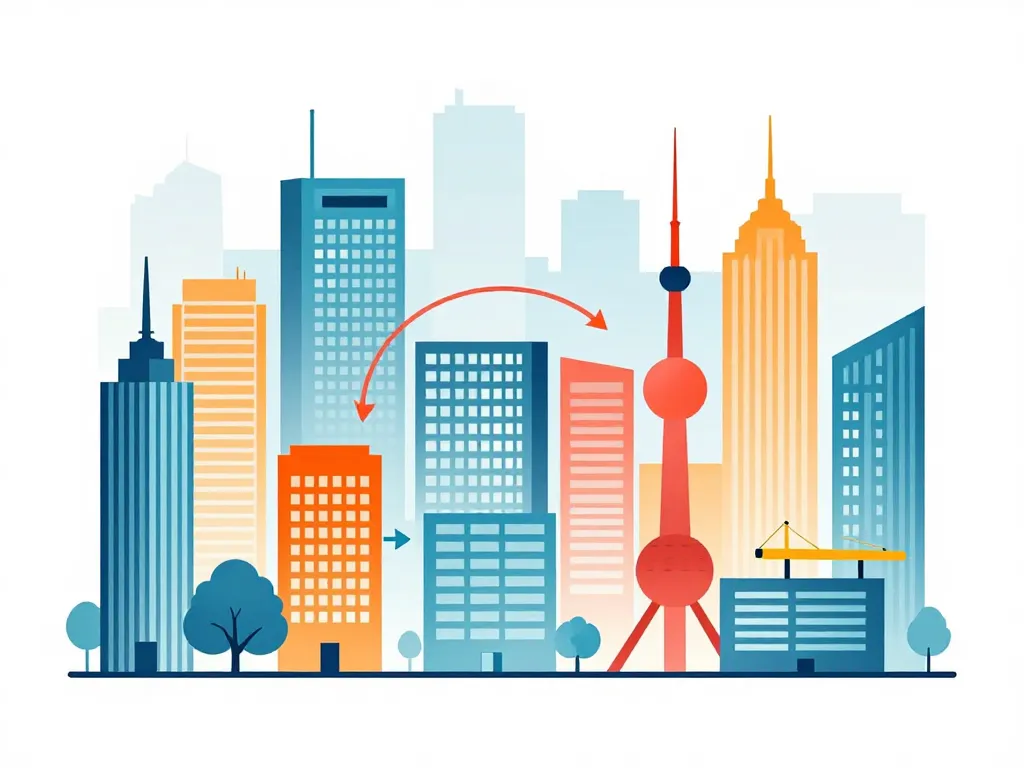 Diversité du marché entreprise de construction Lyon concept