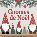 illustration gnomes de noel salon scandinave decoration