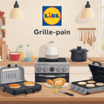 grille pain lidl gamme silvercrest sur plan de travail moderne