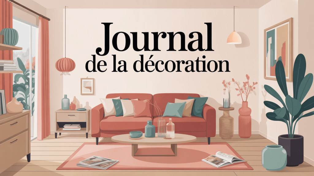 journal de la decoration illustration interieur tendance