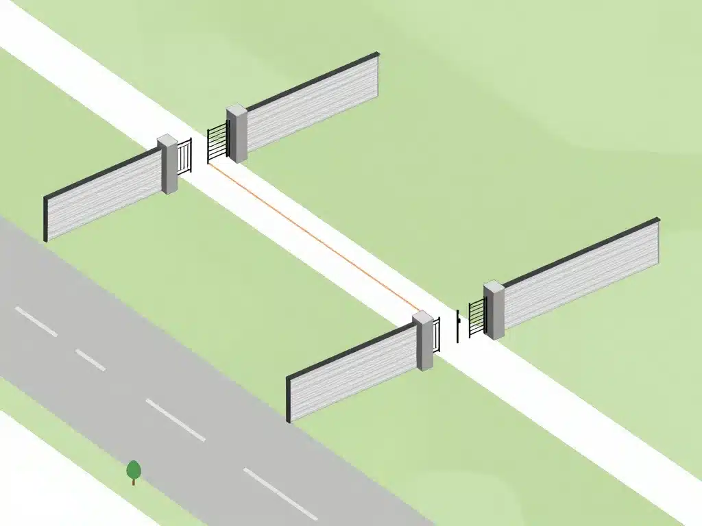 schéma panneau propriété privée loi installation optimale