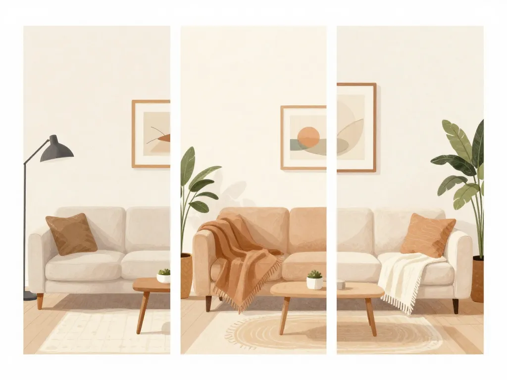 styles déco plaid pour canapé d'angle scandinave bohème moderne