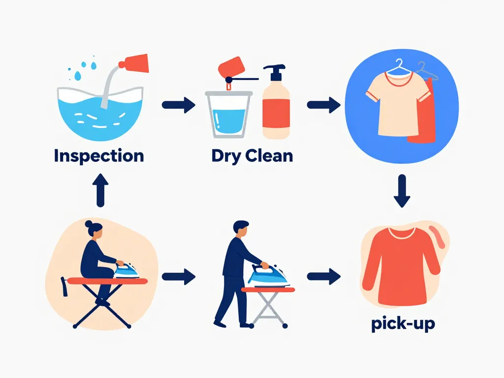 pressing sautel dijon étapes soins vêtements