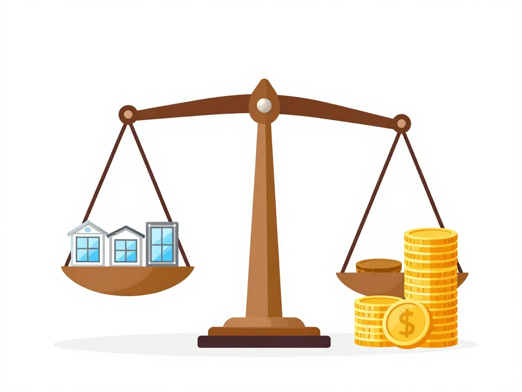 Balance facteurs variables prix des doubles vitrages