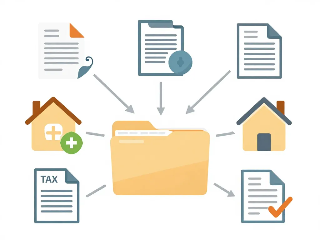 diagramme quels papiers garder après la retraite organisation rapide