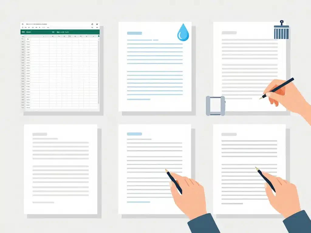 tableau régularisation charges locatives gratuit illustration modèles ajustables