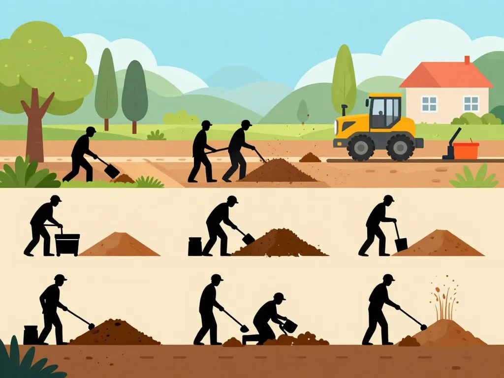 terrassement autour de moi étapes travaux terrain