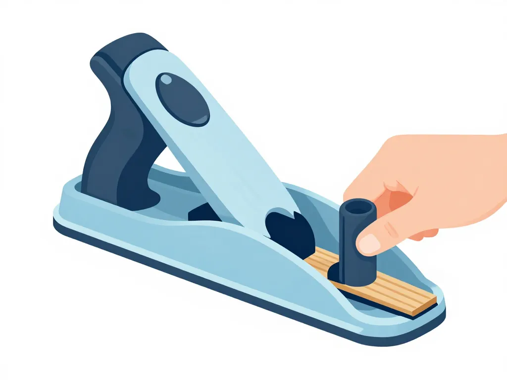 varlope réglage lame et semelle pour rabotage précis