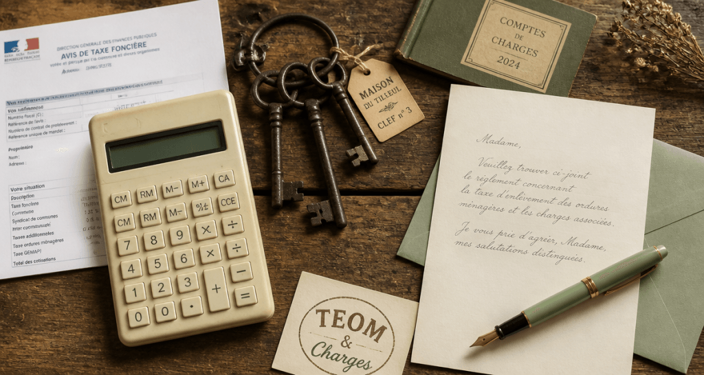 délai récupération taxe ordures ménagères table documents