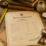devis debarras documents bureau objets