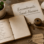 Liste objets encombrants Saint-Nazaire sur table