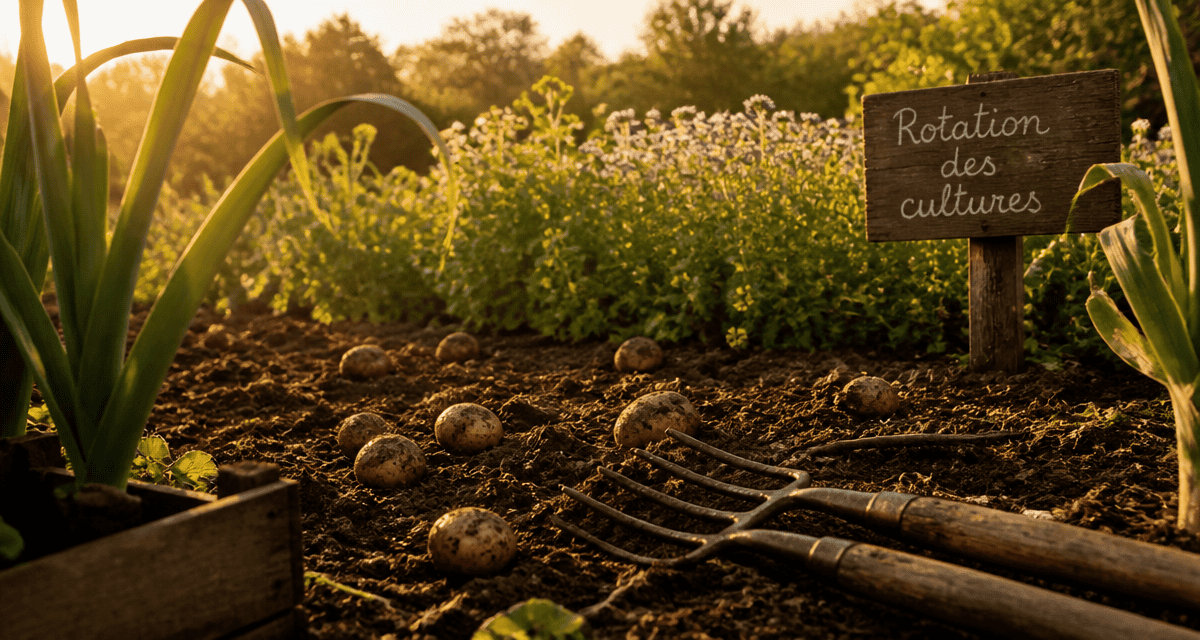 que planter apres les pomme de terre potager sol régénéré