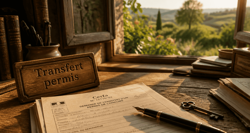 transfert d un permis de construire dossier sur bureau