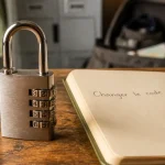 Code cadenas oublié, cadenas à code mécanique sur établi