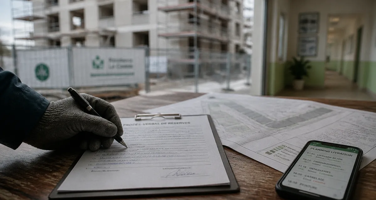 Les nouveaux constructeurs avis : réserves de réception sur un chantier neuf