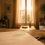 logement conventionné ou non bail et clés salon