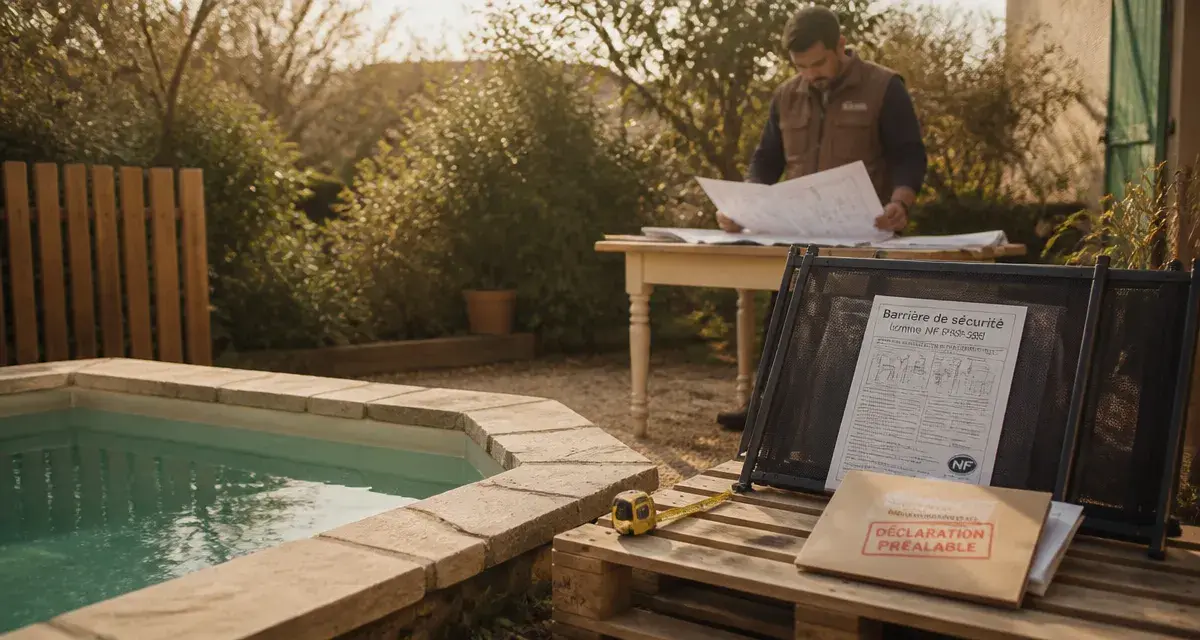 Piscine moins de 10m2 réglementation : déclaration préalable