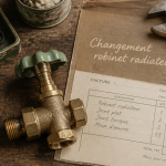 prix d un plombier pour changer un robinet de radiateur en atelier