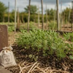 Quand semer les petit pois avec la lune : semis de petits pois au potager