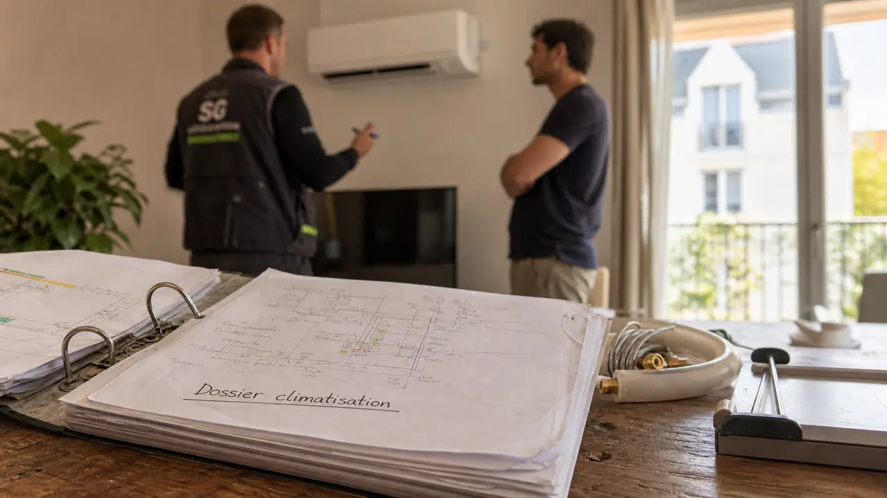 Installation climatisation appartement : dossier de copropriété à valider avant devis