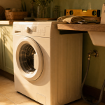 Lave linge branchement eau froide et évacuation, prise de terre