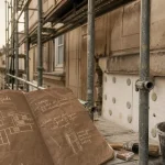 Nouvelle loi ravalement de façade, ITE sur échafaudage