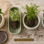 Pot de fleurs intérieur ou extérieur : pots et jardinières avec plantes vertes