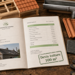 Prix d une toiture 100m2 : devis rénovation toiture sur table