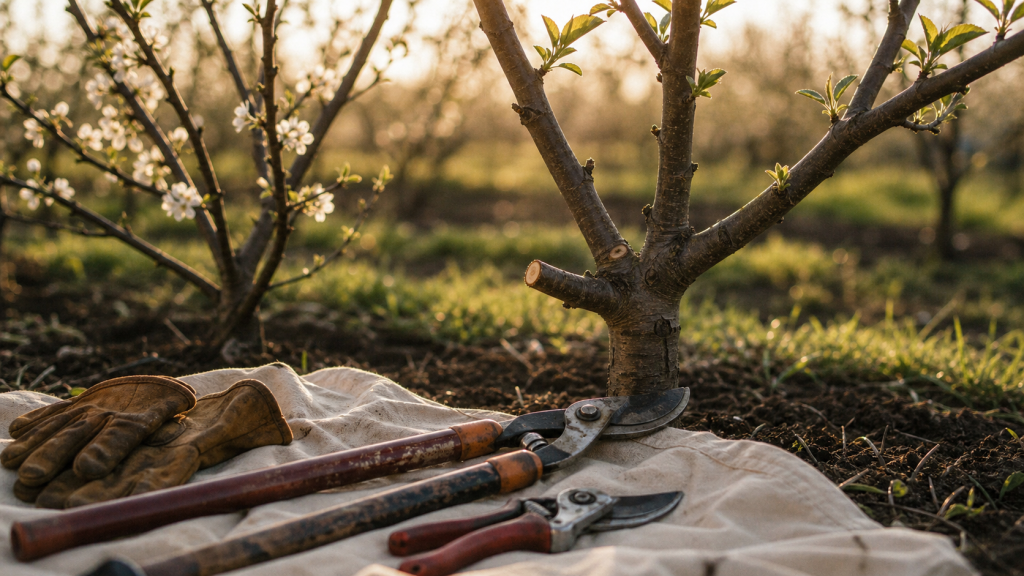 Quand tailler les arbres fruitiers : sécateur et taille des arbres à pépins ou à noyaux