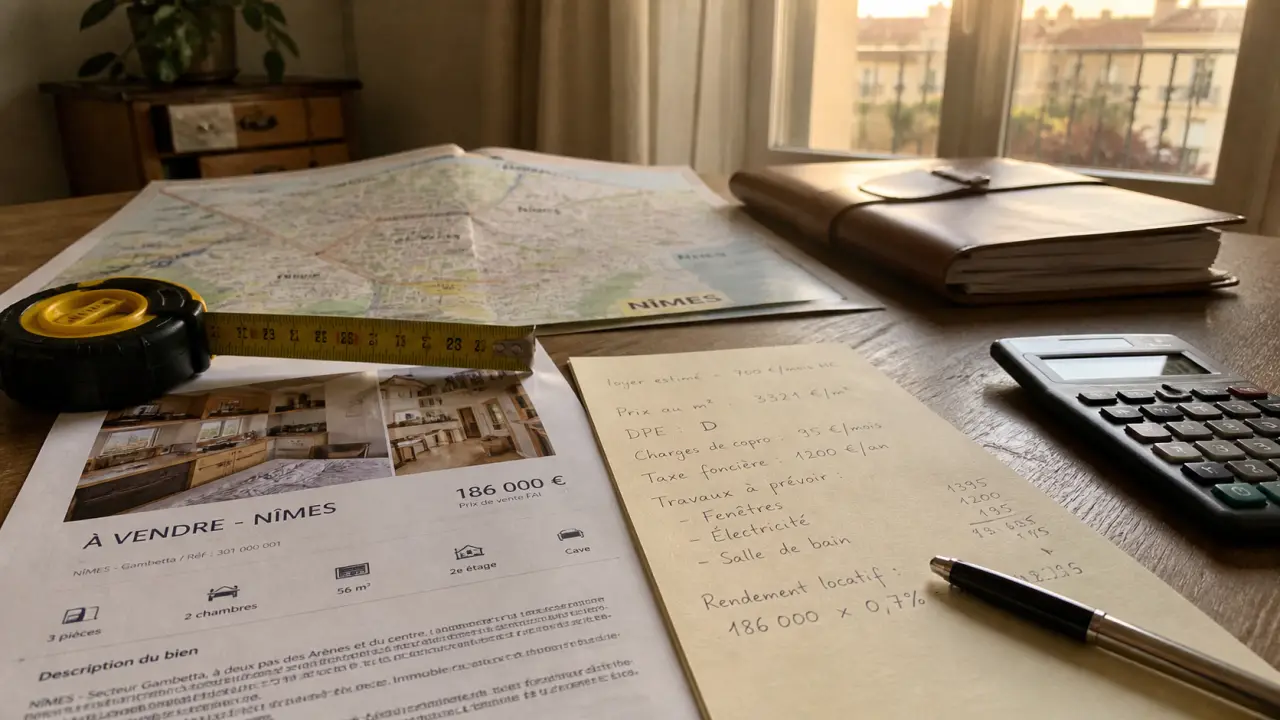 Achat appartement nimes : fiche, prix au m² et quartiers