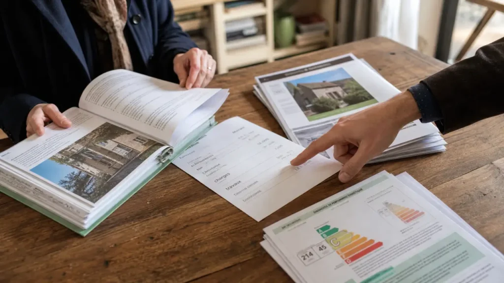 Achat appartement Poitiers : comparer charges et DPE en agence