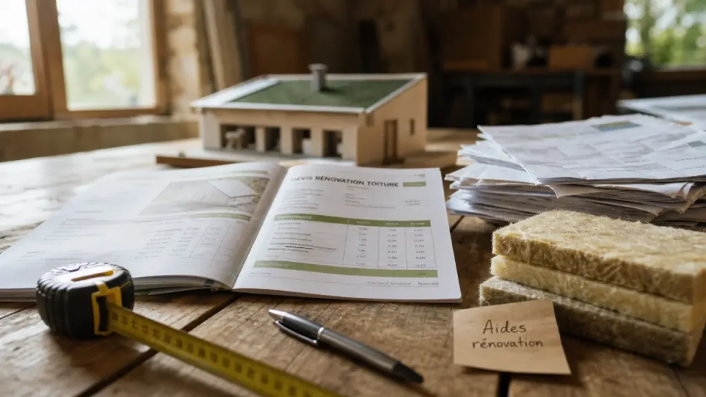 Aides rénovation toiture MaPrimeRénov’ 25 €/m² et 75 €/m²