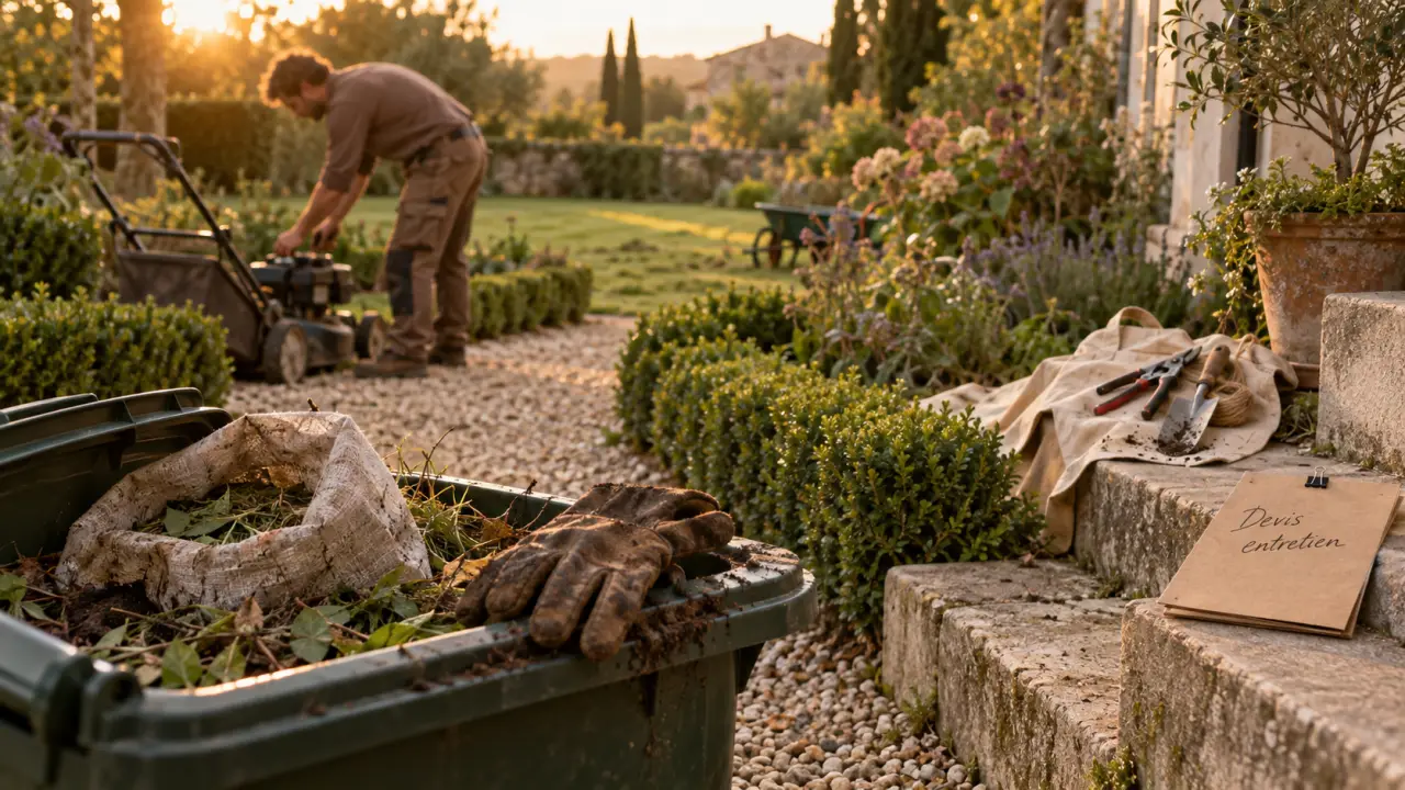 Prix entretien jardin : devis détaillé, jardinier et tonte